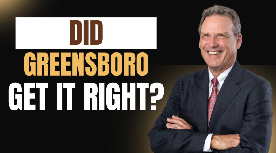 Algenon Cash and former Greensboro Mayor Robbie Perkins discuss Greensboro property taxes, data centers, economic development, City Council and the city’s future on Locked In with Algenon Cash.